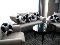 Lifebuoy Pillows in Hanza Hotel